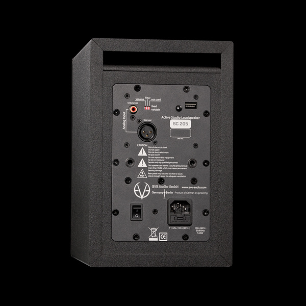 Eve Audio SC205 All black edition aktywny monitor studyjny