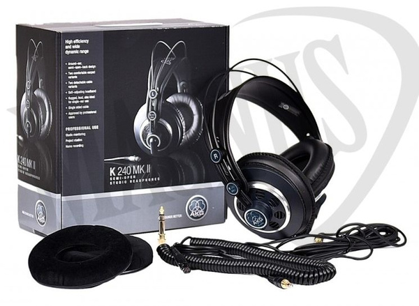 AKG K240 MKII słuchawki półotwarte, 55 Ohm
