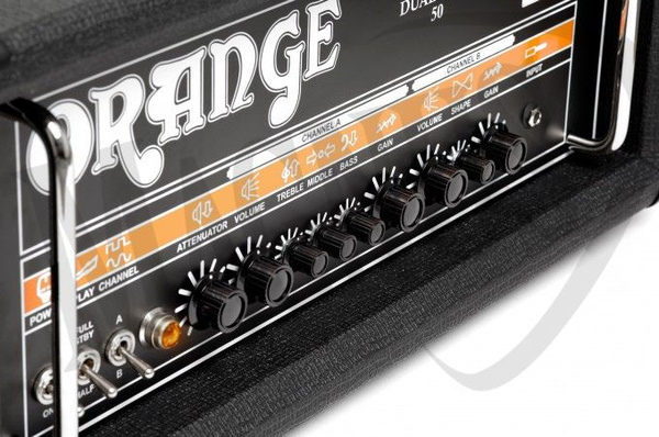 Orange Dual Dark 50 lampowy head gitarowy