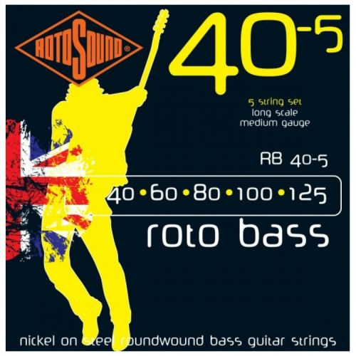 Rotosound RB40-5 struny do gitary basowej