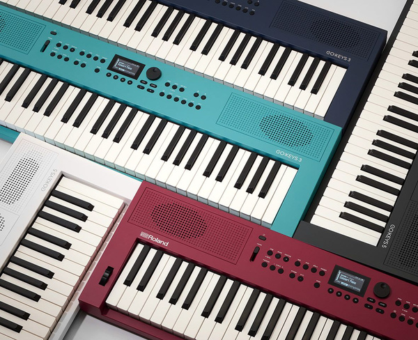 Roland GO:KEYS 3 Midnight Blue keyboard