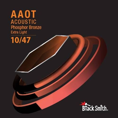 BlackSmith AAPB-1047 Extra Light  - struny do gitary akustycznej 3-pak