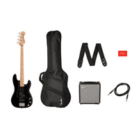 Squier Affinity Precision Bass PJ MN BLK Pack gitara elektryczna