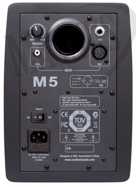 Resident Audio M5 aktywny monitor studyjny