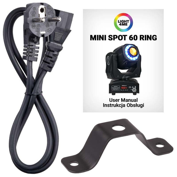 Light4Me Mini Spot 60 Ring LED - ruchoma głowica