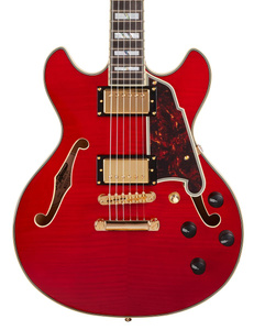 D'angelico Excel Mini DC Trans Cherry gitara elektryczna