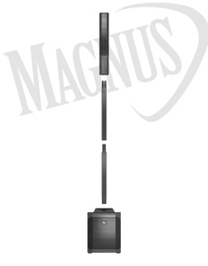 Electro-Voice Evolve 30 M - 3 LATA GWARANCJI - aktywny zestaw przenośny z Bluetooth - kolumna z subwooferem