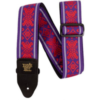 Ernie Ball 5330 Royal Flush Red Jacquard pasek