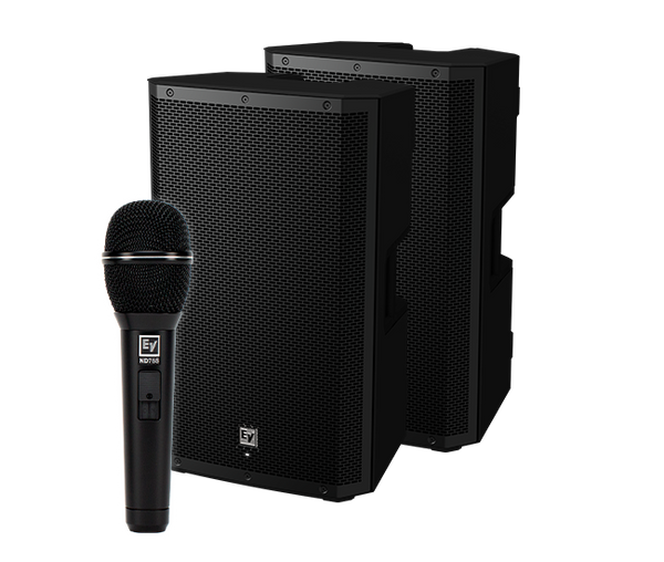 Dwie kolumny aktywne Electro-Voice ZLX-15P-G2 + mikrofon ND76S GRATIS!