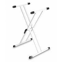 Gravity KSX2W statyw keyboardowy typu X, biały