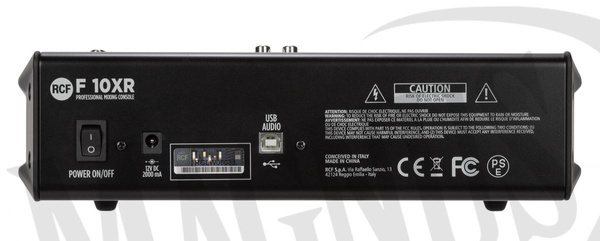 RCF F10XR mikser analogowy