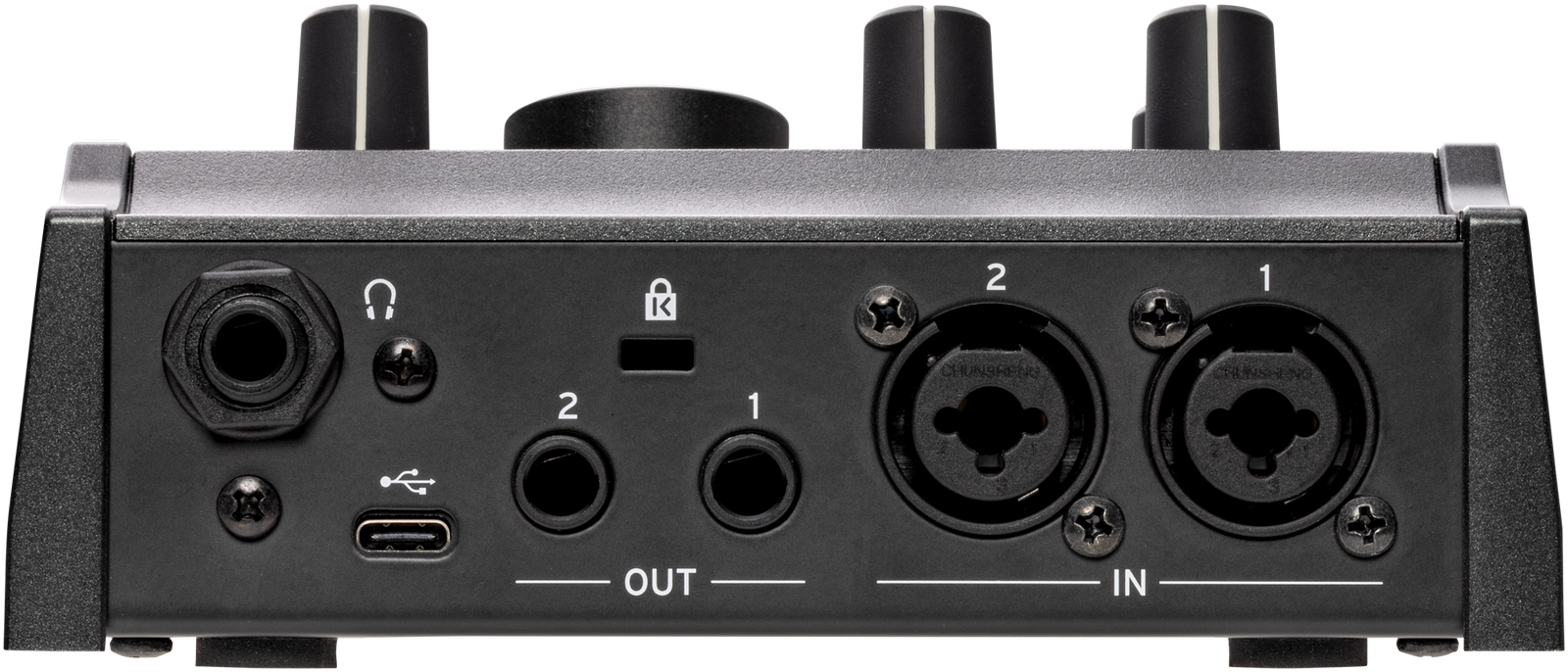 Korg microAUDIO 22 - widok z boku