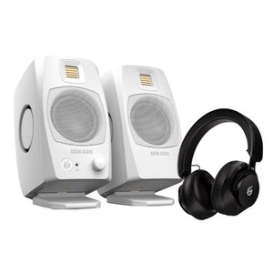 Adam Audio D3V WH + H200 - para monitorów aktywnych ze słuchawkami