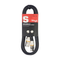 Stagg SMC6 YW - kabel mikrofonowy 6m przewód audio