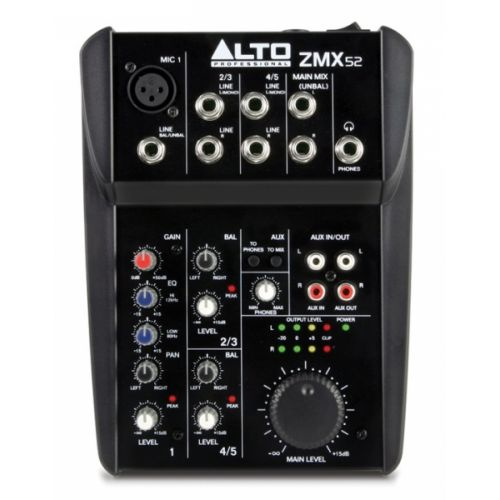 Alto Professional ZMX 52 mikser analogowy