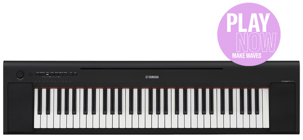 Yamaha Piaggero NP-15 B pianino cyfrowe - bezpłatne lekcje online i FLOWKEY