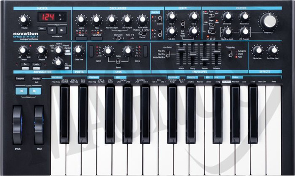 Novation Bass-Station 2 klawiatura sterująca