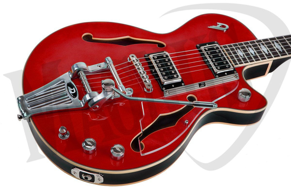 Duesenberg Starplayer TV Deluxe Crimson Red gitara elektryczna