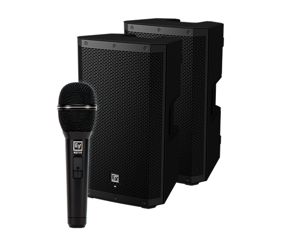 Dwie kolumny aktywne Electro-Voice ZLX-12P-G2 + mikrofon ND76S GRATIS!