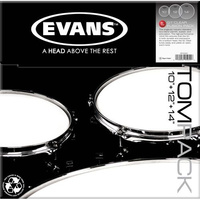 Evans TomPack G1 Clear Fusion zestaw naciągów perkusyjnych
