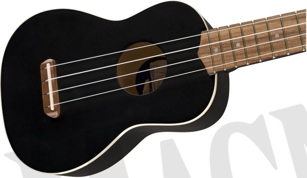 Fender Venice Soprano Ukulele BLK ukulele