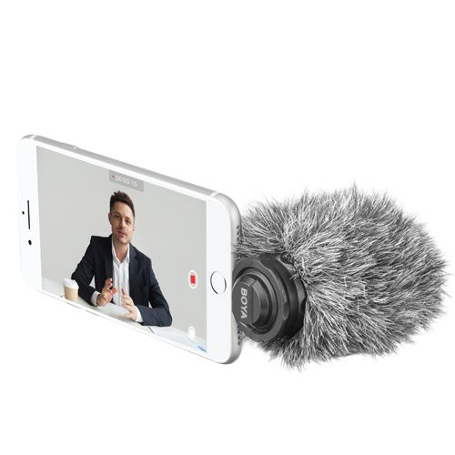 BOYA BY-DM200 mikrofon pojemnościowy,  Apple iOS ze złączem Lightning.
