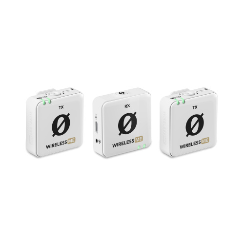 Rode Wireless ME Dual White 2-kanałowy cyfrowy system bezprzewodowy