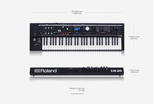 Roland VR-09B keyboard