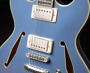 D'Angelico Excel DC Tour Solid Slate Blue gitara elektryczna