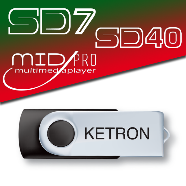 Pendrive 2016 song style pop do SD7, SD40, MIDJ PRO, Ketron