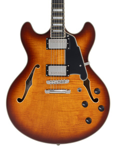 D'Angelico Premier DC Dark Iced Tea Burst gitara elektryczna