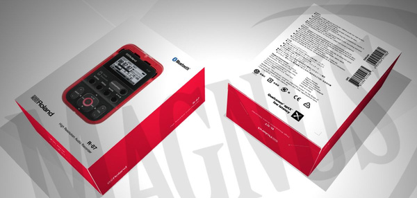 Roland R-07 Red rejestrator cyfrowy