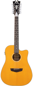D'angelico Premier Bowery 12 LS Vintage Natural - gitara elektroakustyczna 12-strunowa
