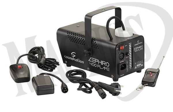 Soundsation Zephiro 400 FLAME - wytwornica dymu, dwa piloty