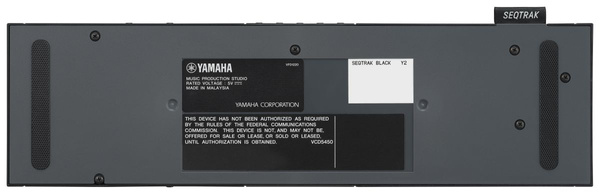 Yamaha SEQTRAK Black Samodzielne studio produkcji muzycznej
