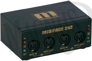 MidiTech Midiface 2x2 interfejs MIDI