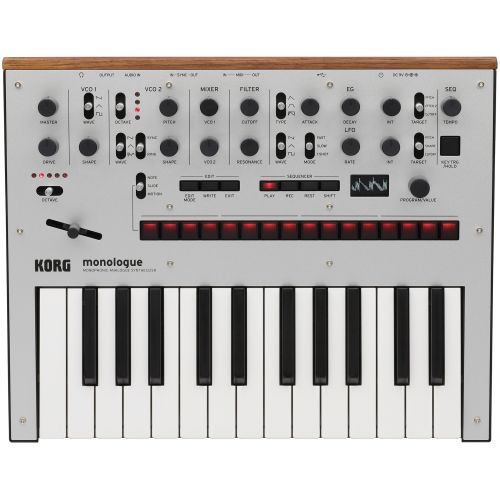Korg MonoLogue Silver syntezator