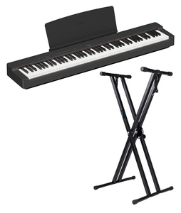 Yamaha P-225 B pianino cyfrowe ze statywem Guitto