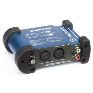Samson S-CONVERT  konwerter RCA - XLR