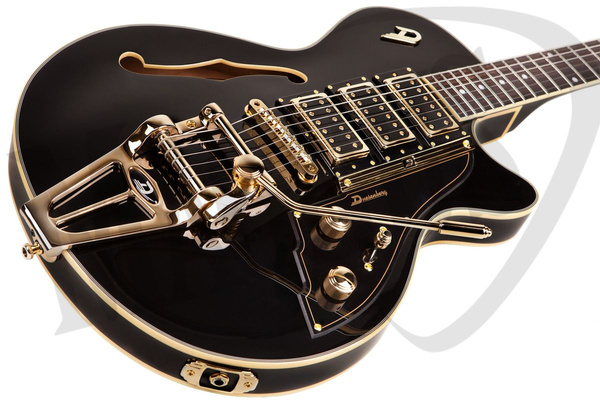 Duesenberg Starplayer TV Custom Black gitara elektryczna