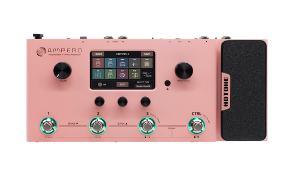 Hotone Ampero Pink Limited Edition - multiefekt gitarowy