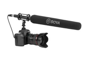 BOYA BY-PVM3000M potężny mikrofon typu shotgun XLR- średnia długość