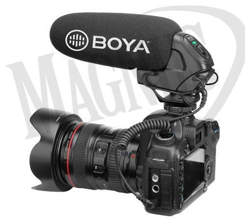 BOYA BY-BM3030 superkardioidalny mikrofon pojemnościowy typu shotgun