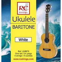 Royal Classics UWB70 Ukulele Baritone set. White - Struny do Ukulele struny do gitary klasycznej