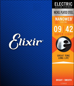 Elixir 12002 Super Light (09-42) NW struny do gitary elektrycznej