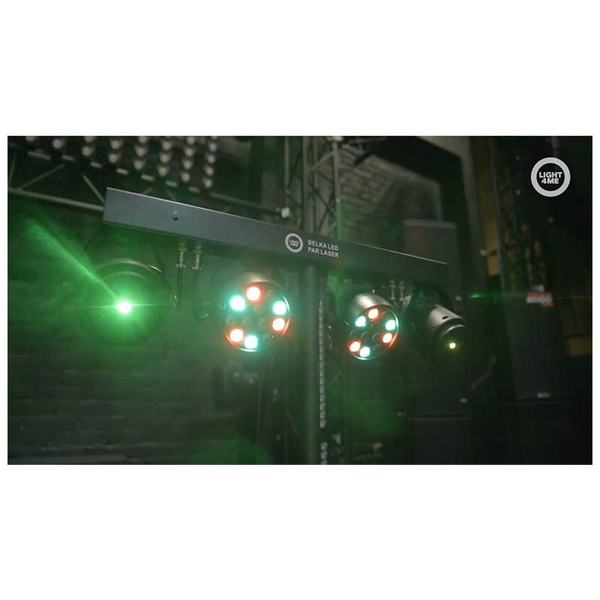 Ligth4Me Belka Led Par Laser - zestaw oświetleniowy