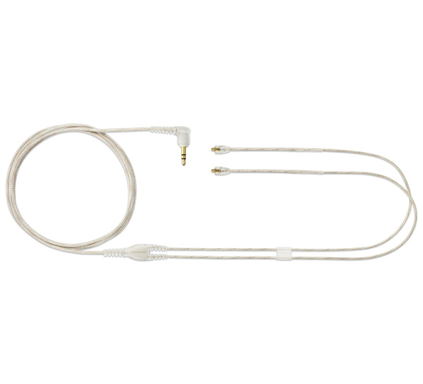 Shure EAC 64CL 64" kabel wymienny 1/8" TRS M/F przezroczysty do Se215, SE315, SE425, SE535, SE846 - po zwrocie
