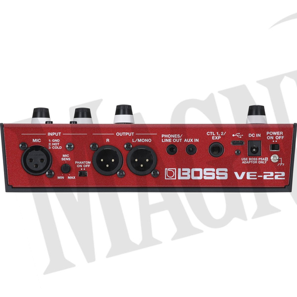 Boss VE-22 Vocal Performer procesor wokalowy
