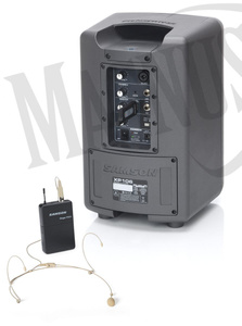 Samson XP106wDE zestaw nagłośnieniowy z Bluetooth i mic nagłownym i akumulatorem