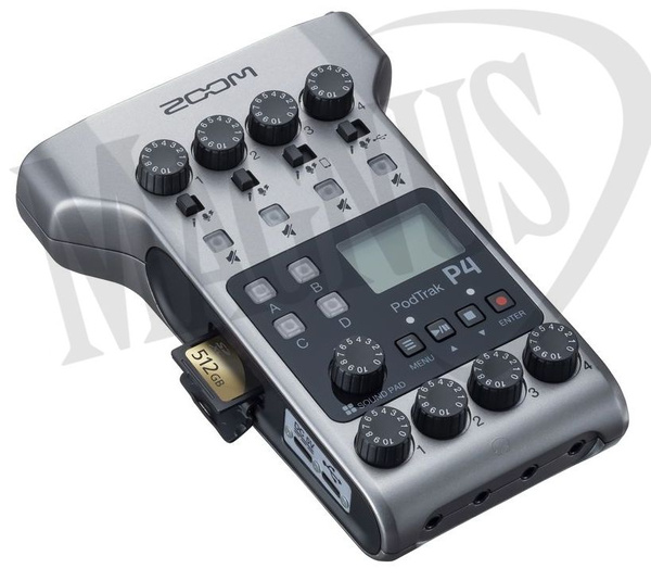 Zoom Podtrak P4 rejestrator podcastów